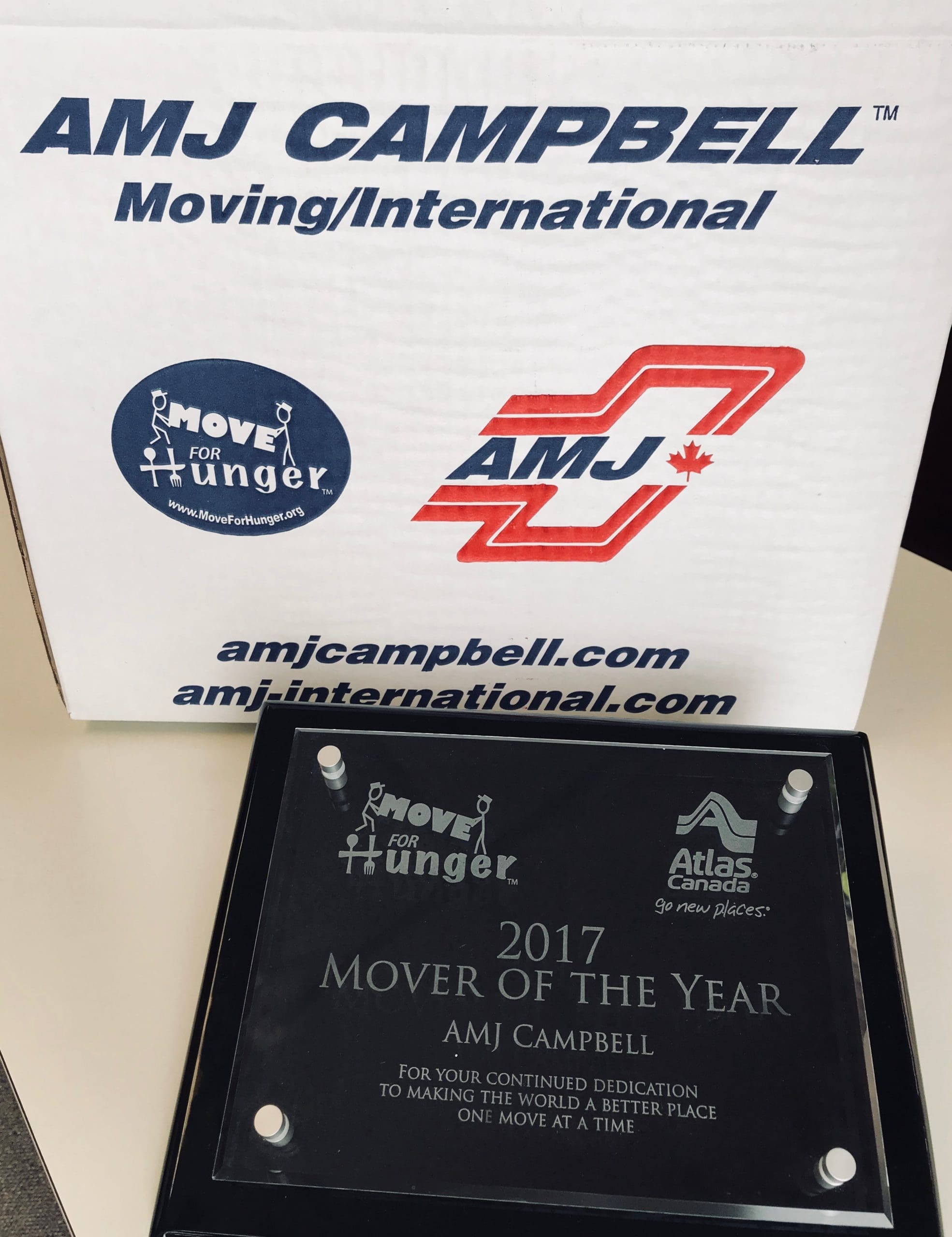 Mover of the Year Award 2017
