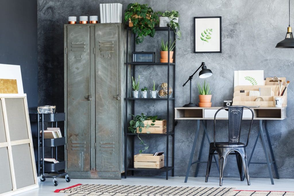 How to incorporate the popular industrial design look in your home
